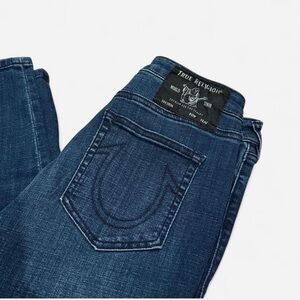 TRUE RELIGION DARK WASH JEANS
